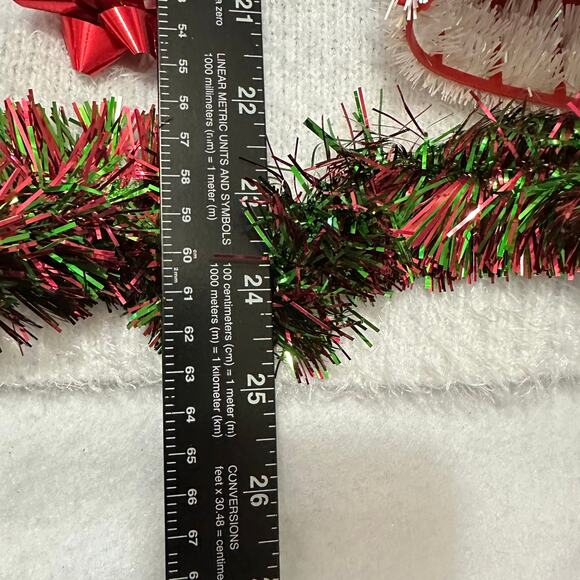 Ugly Christmas Sweater Llama LIGHTS UP Tacky Tinsel Xmas Party Winner Size Large - Picture 5 of 5